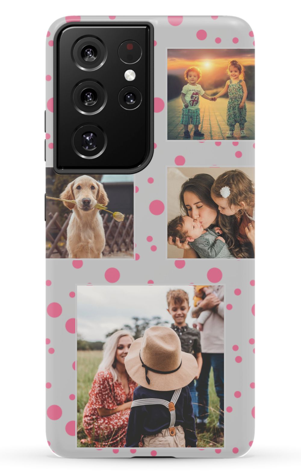 Personalized Gallery Polka Dot Phone Case