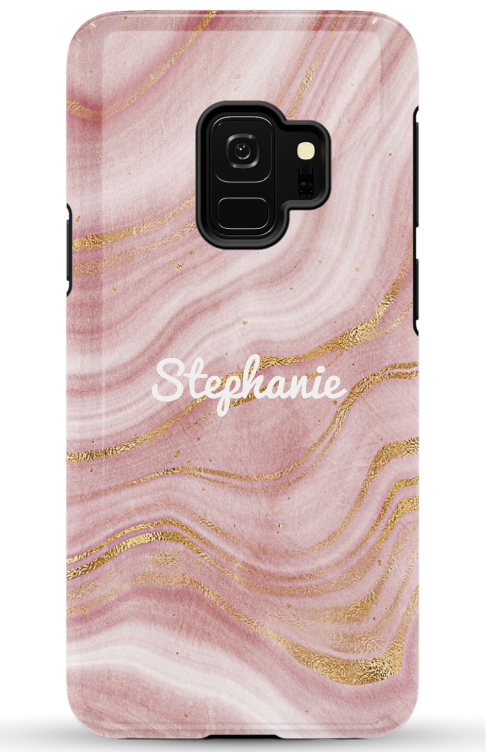 Personalized Pink Gold Emerald Phone Case