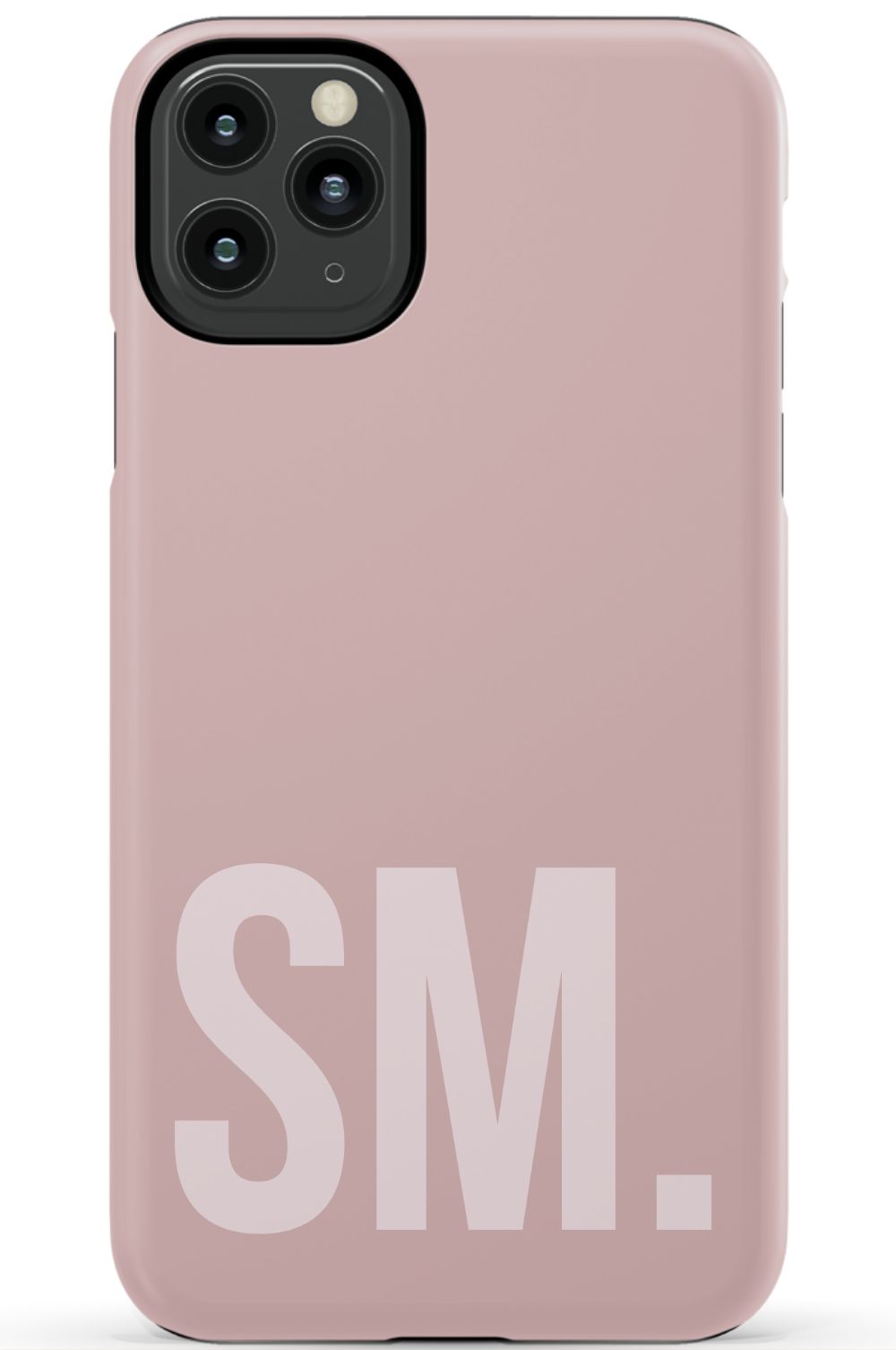 Nude Pink Personalized Monogram Phone Case