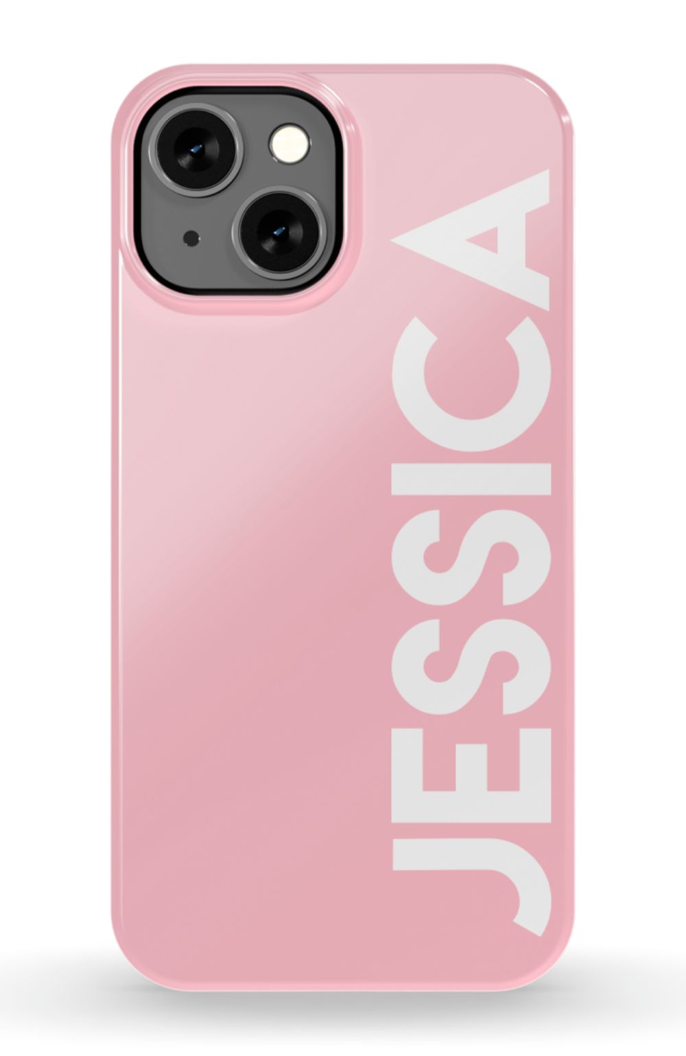 Personalized Solid Pink Phone Case