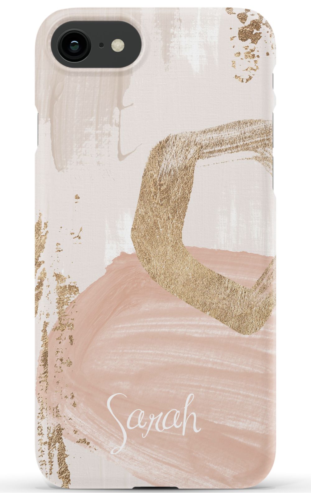 Blush & Gold Personalized Phone Case