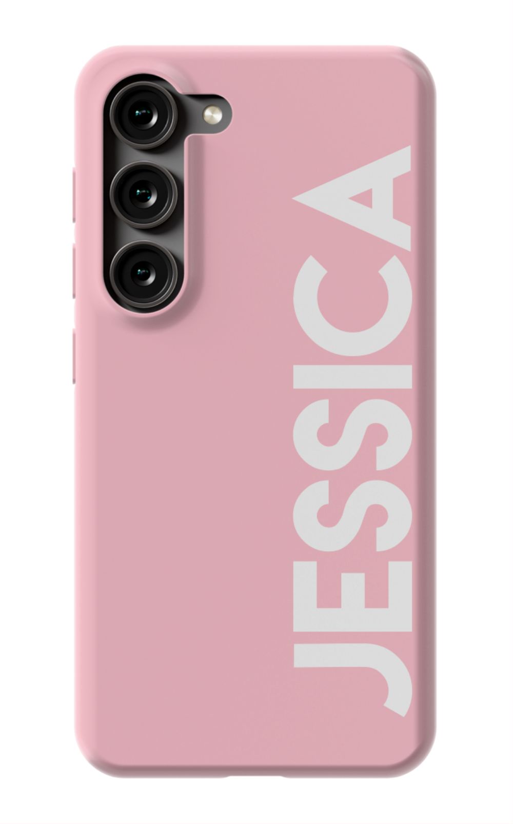 Personalized Solid Pink Phone Case