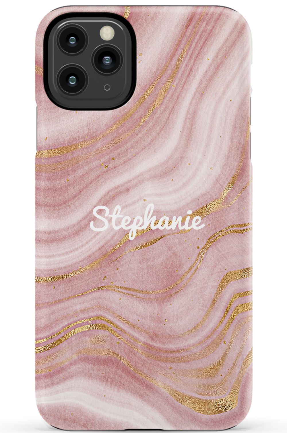 Personalized Pink Gold Emerald Phone Case