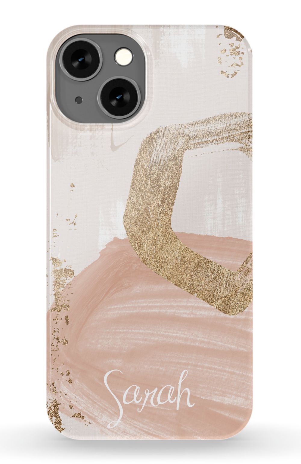 Blush & Gold Personalized Phone Case