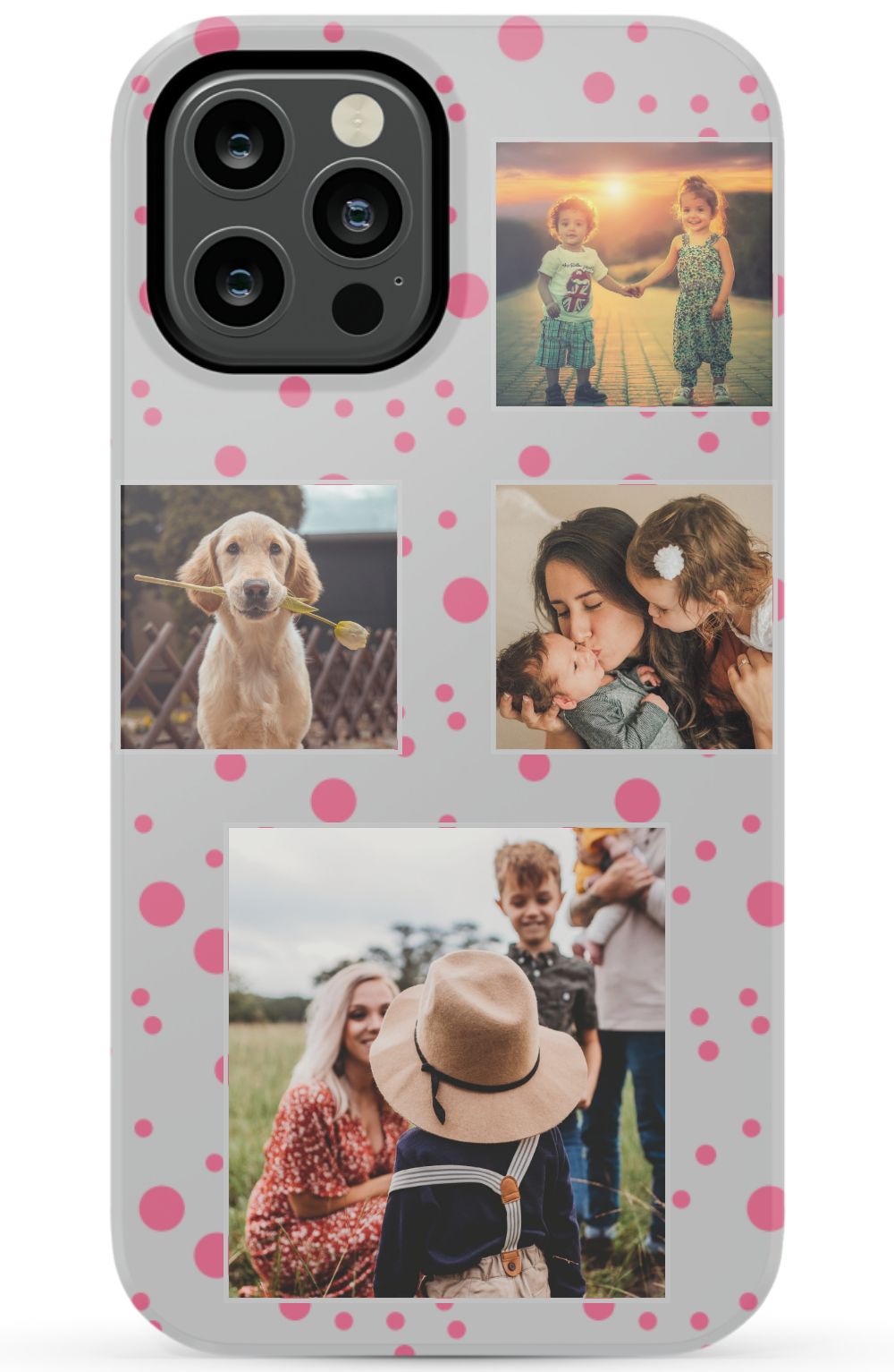 Personalized Gallery Polka Dot Phone Case