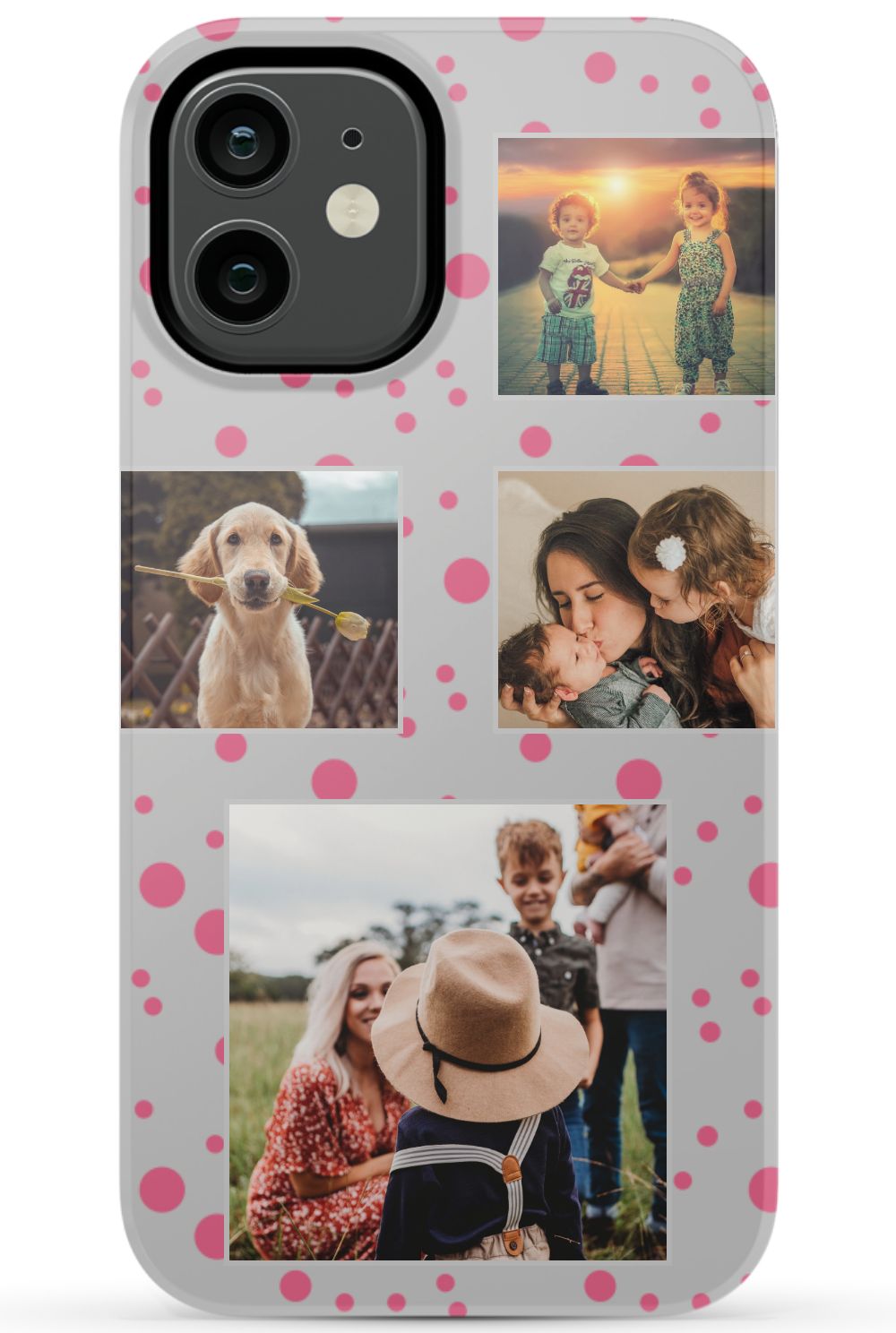 Personalized Gallery Polka Dot Phone Case