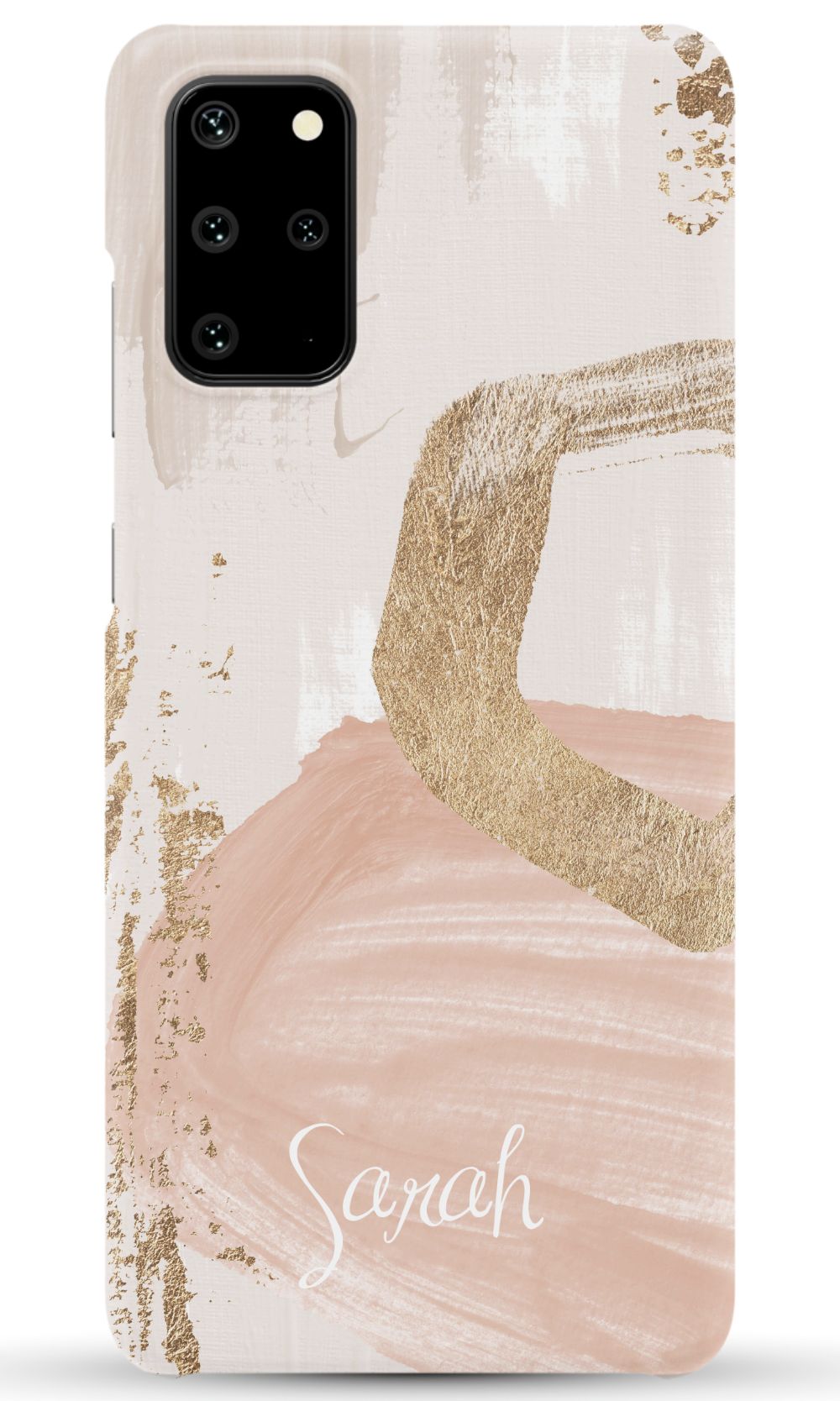 Blush & Gold Personalized Phone Case