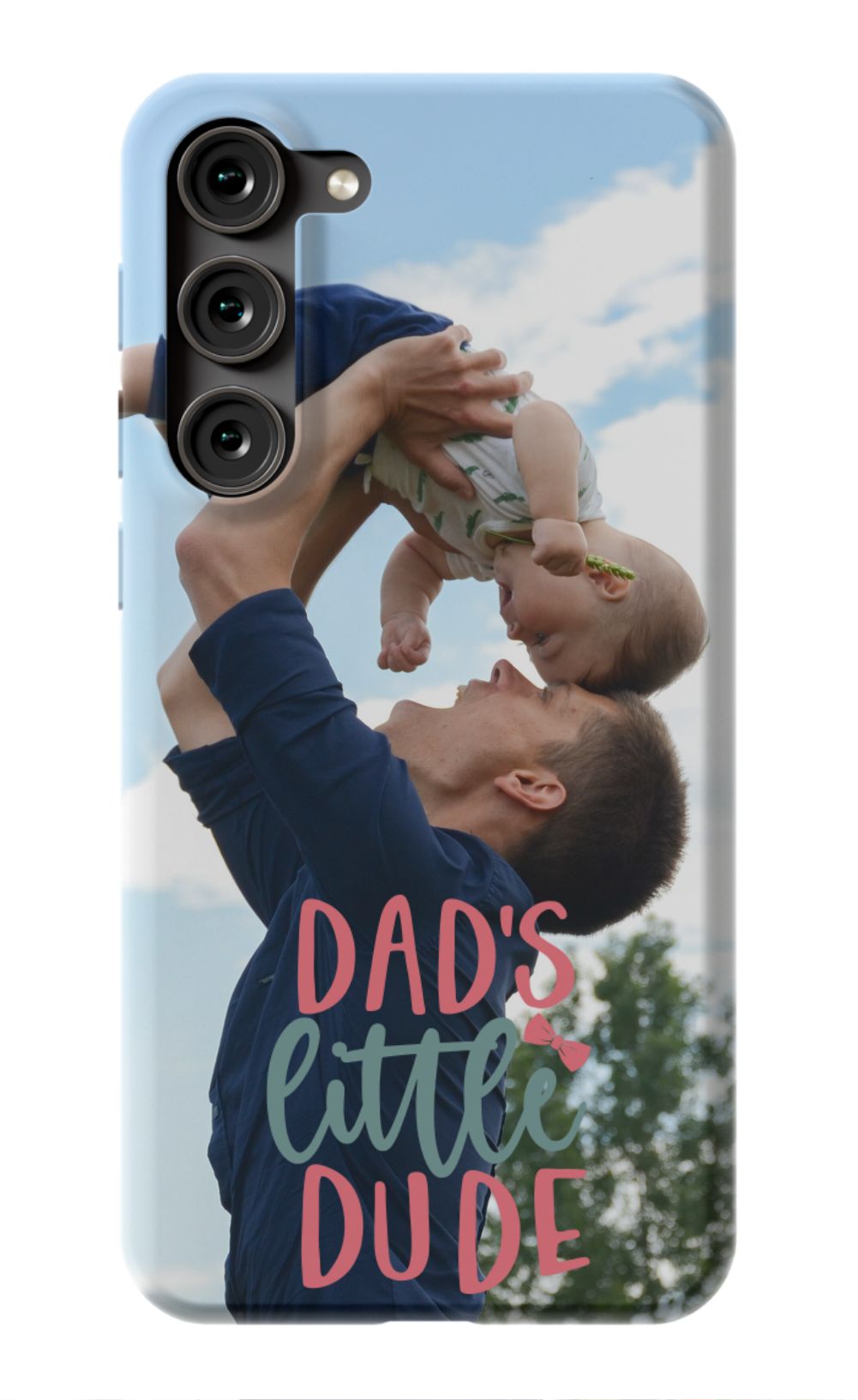 Dad's Little Dude Phone Case