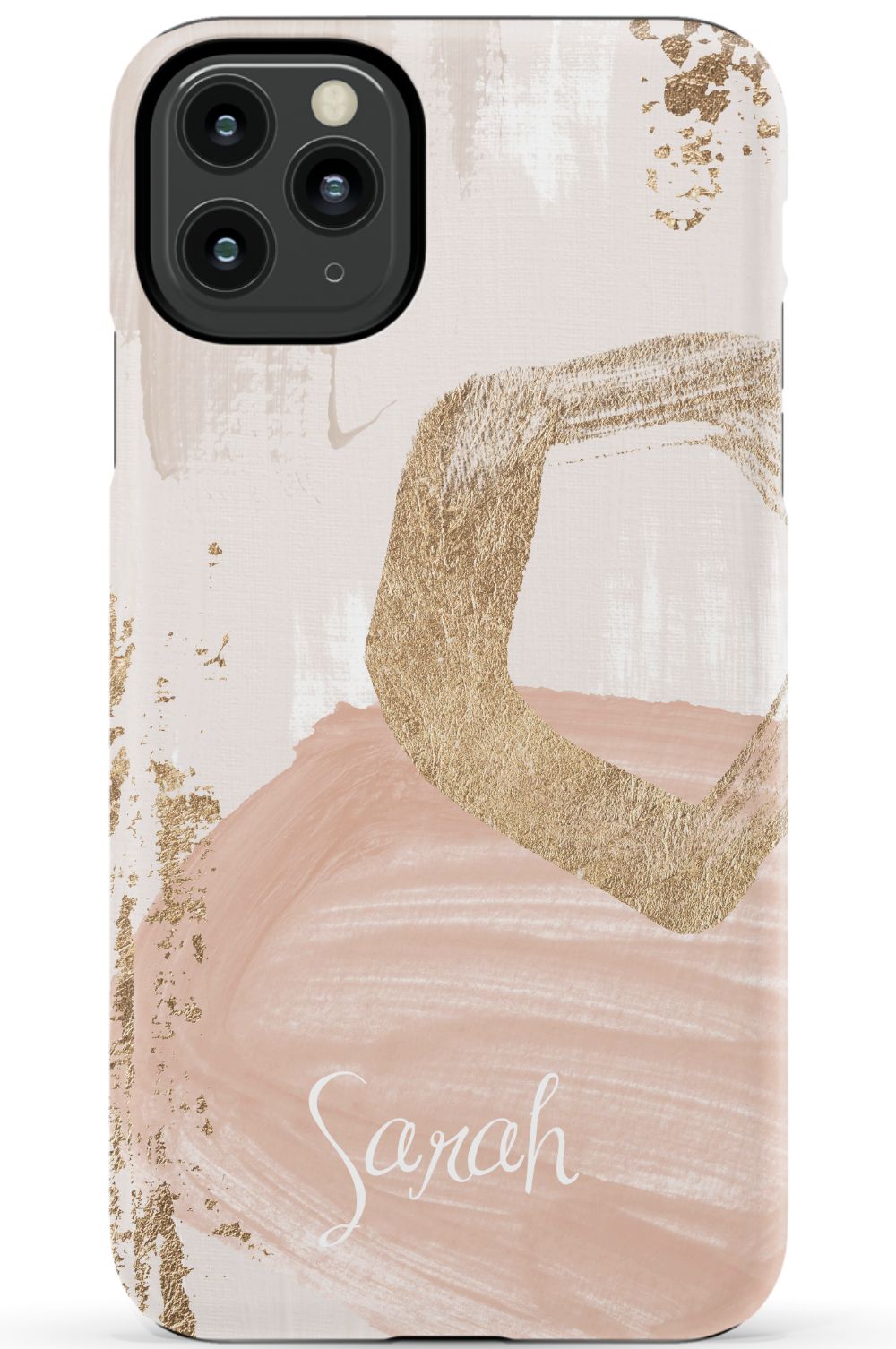 Blush & Gold Personalized Phone Case