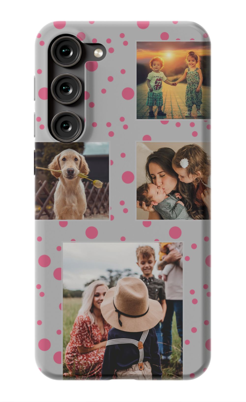 Personalized Gallery Polka Dot Phone Case