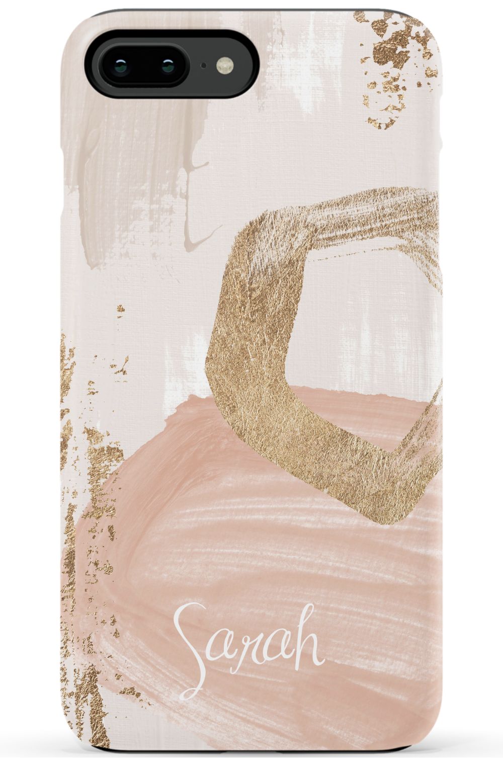 Blush & Gold Personalized Phone Case