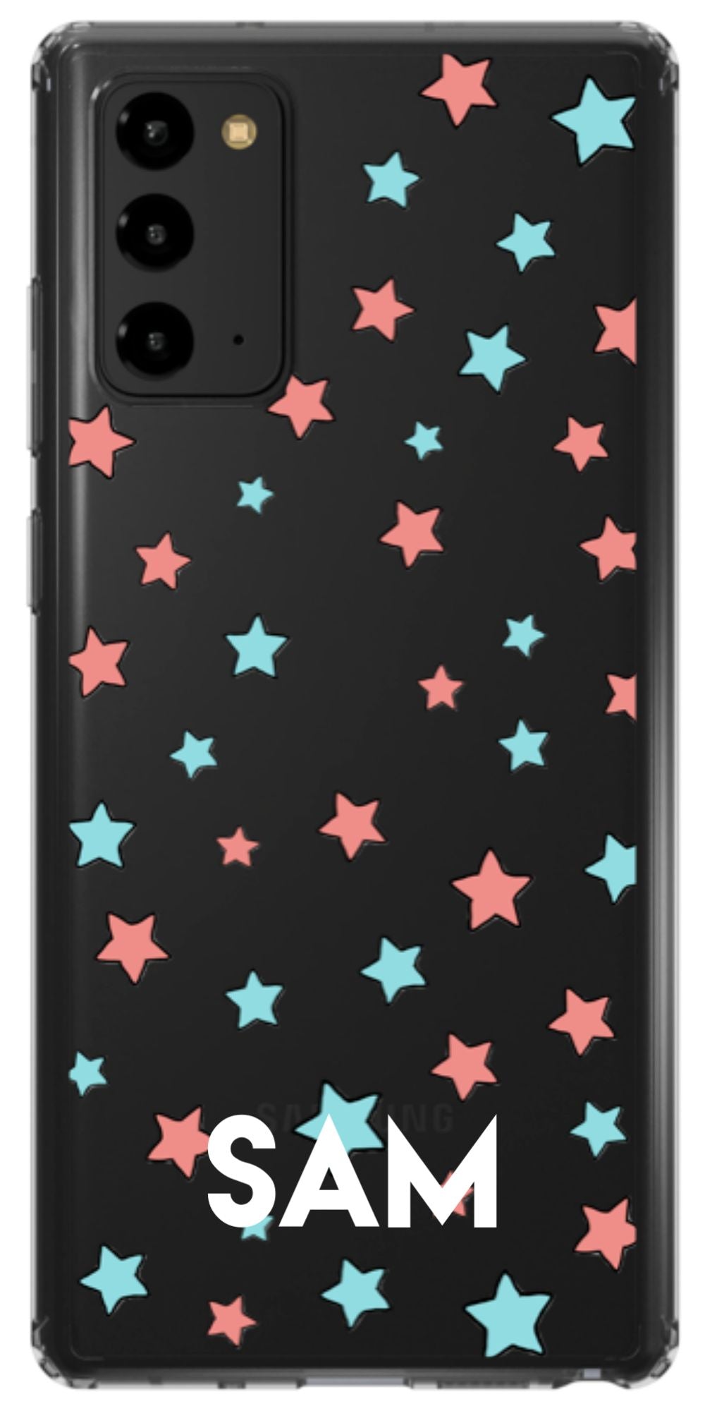 Stars Clear Case - Partner Design