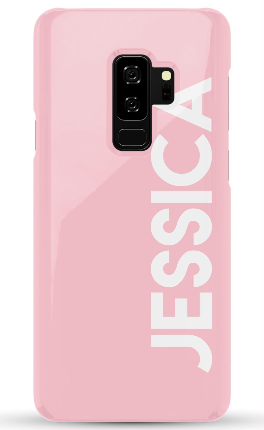 Personalized Solid Pink Phone Case