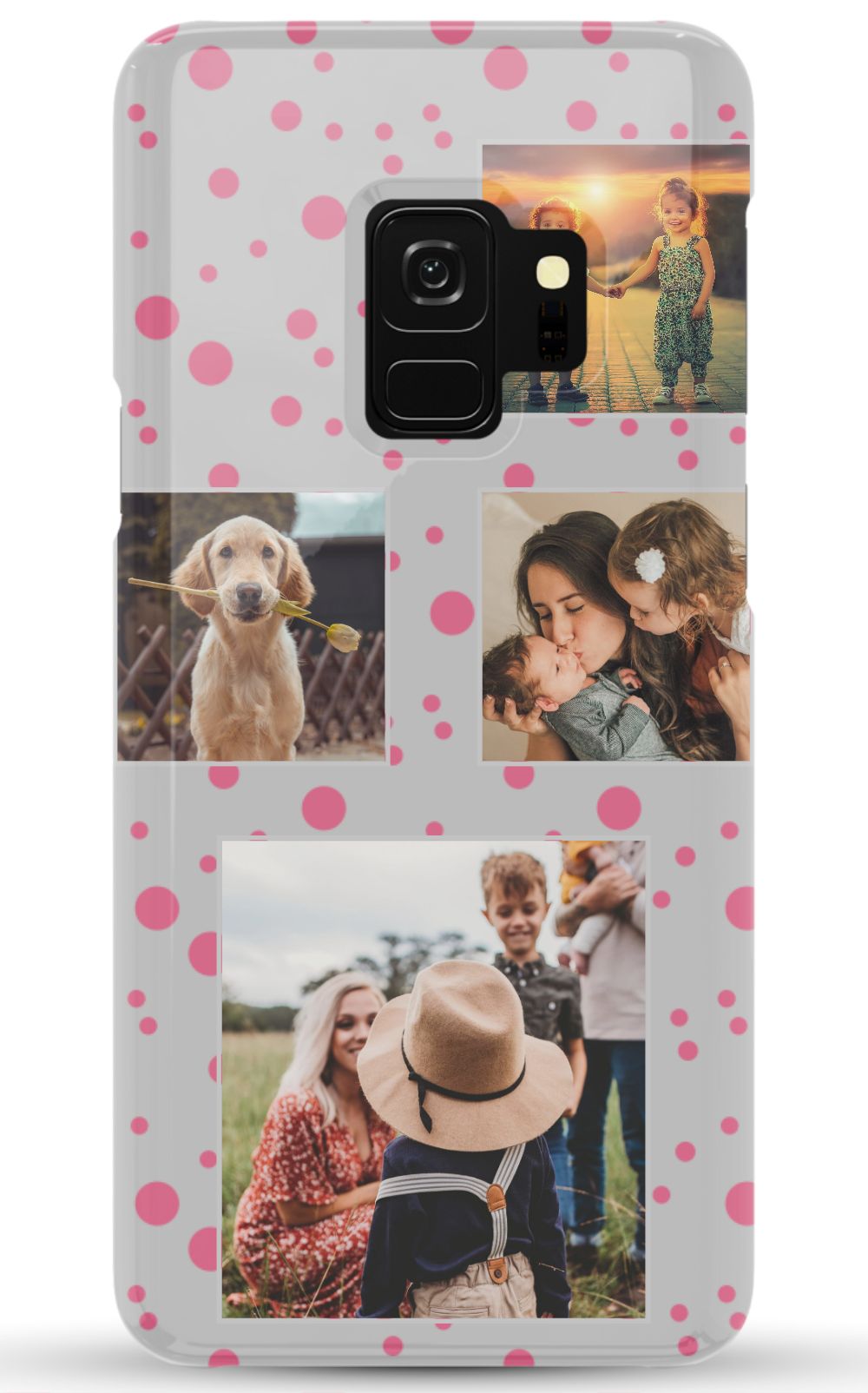 Personalized Gallery Polka Dot Phone Case