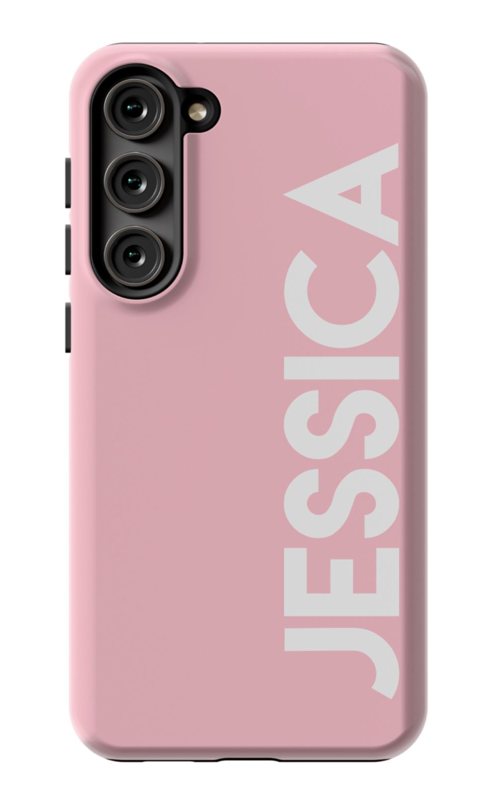 Personalized Solid Pink Phone Case