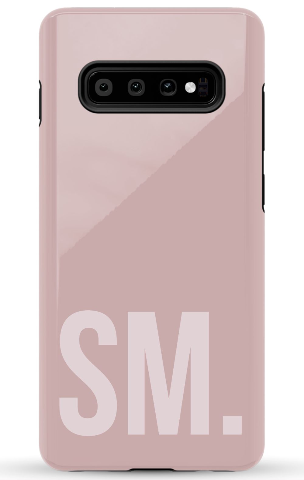 Nude Pink Personalized Monogram Phone Case