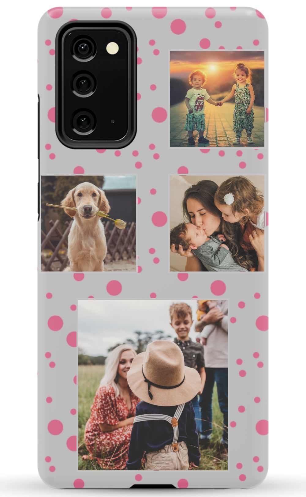 Personalized Gallery Polka Dot Phone Case