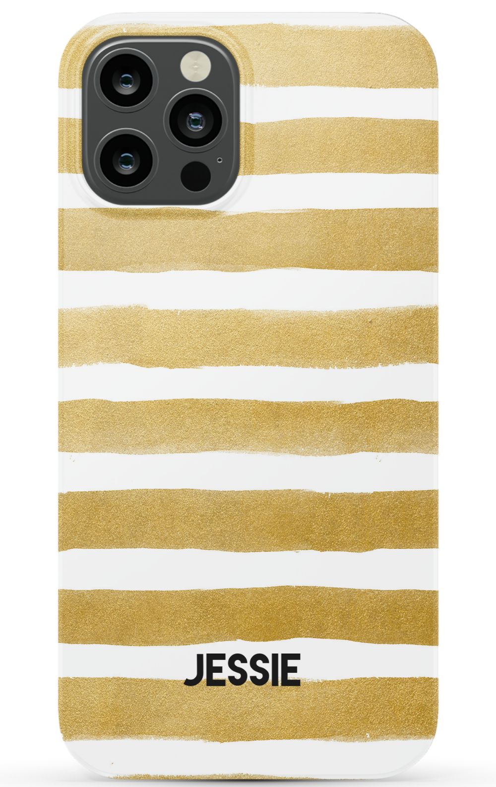 Personalized Gold Watercolor Phone Case