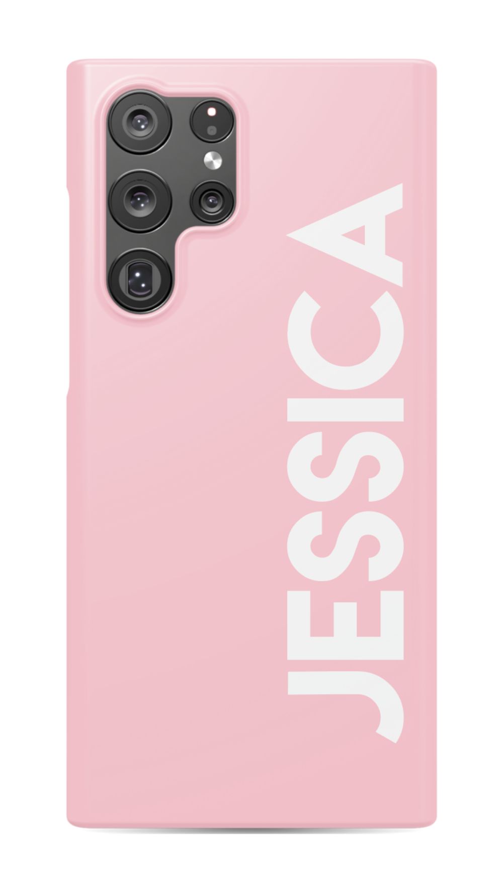 Personalized Solid Pink Phone Case