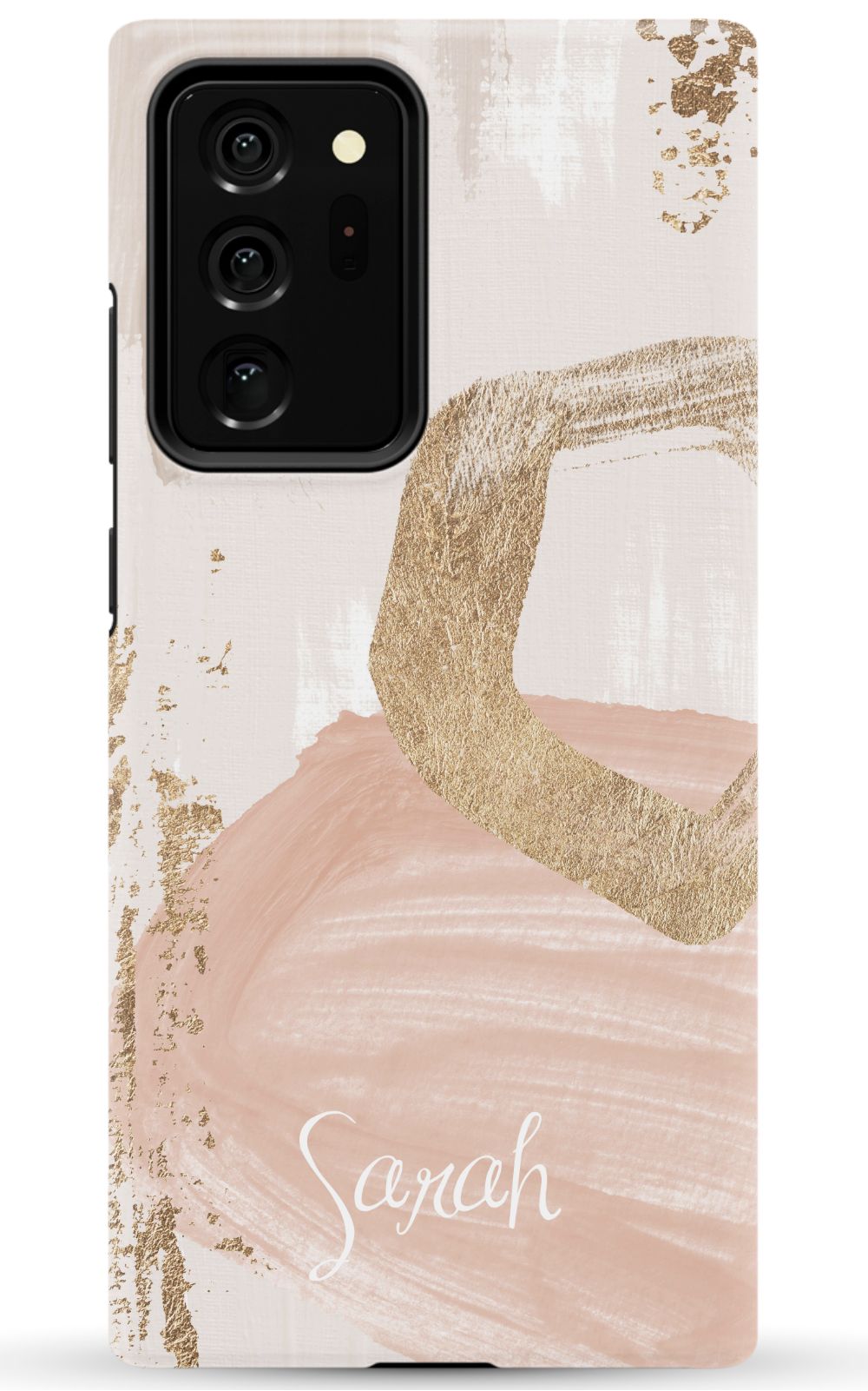 Blush & Gold Personalized Phone Case