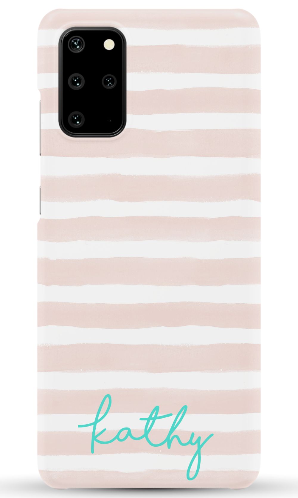 Personalized Pink Watercolor Phone Case