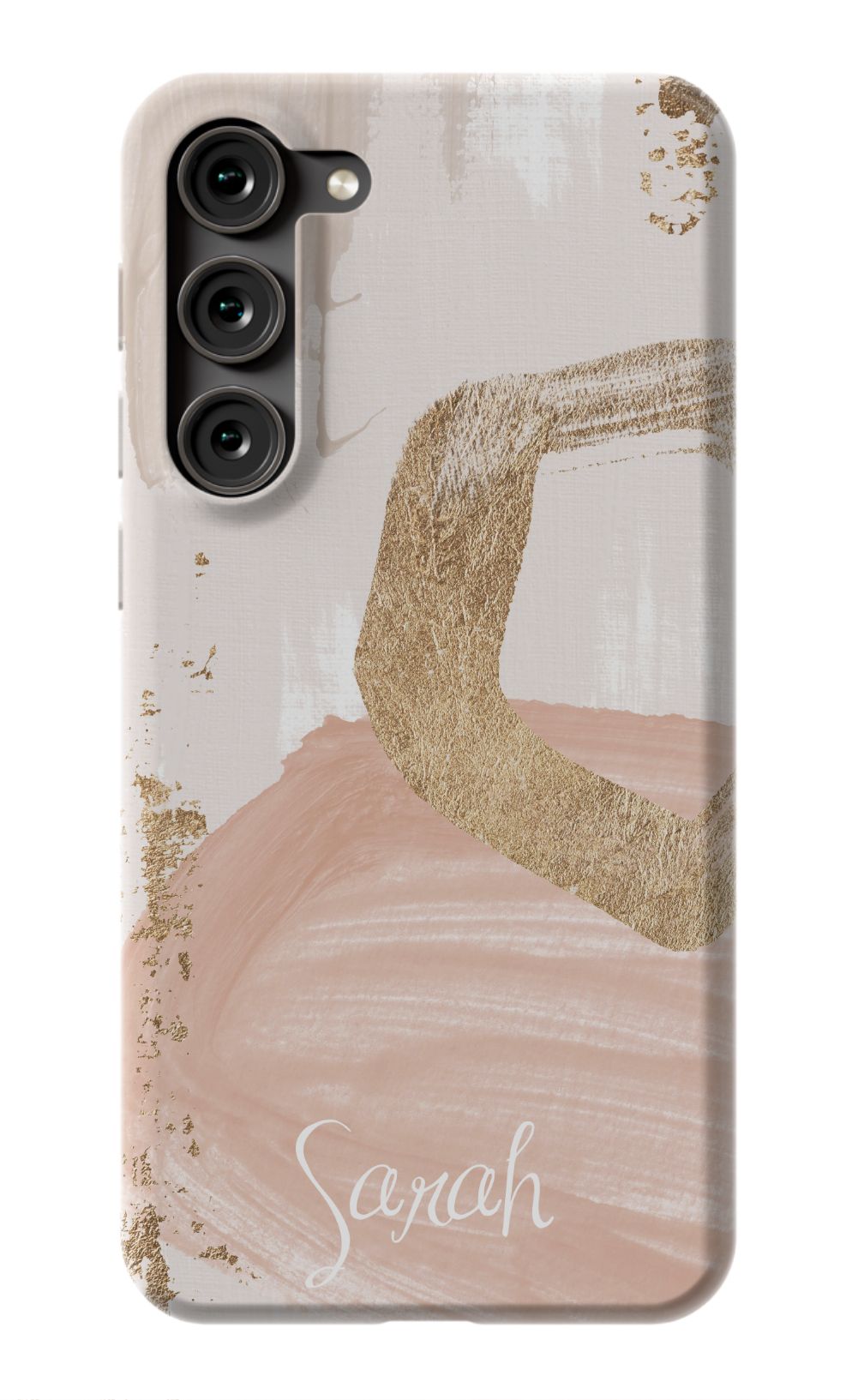 Blush & Gold Personalized Phone Case