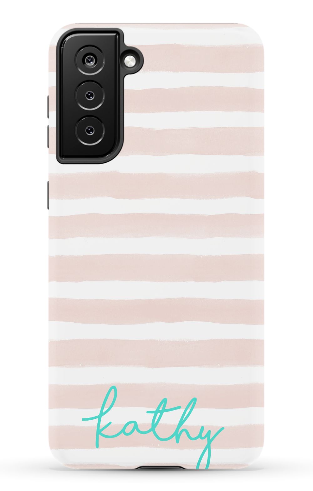 Personalized Pink Watercolor Phone Case
