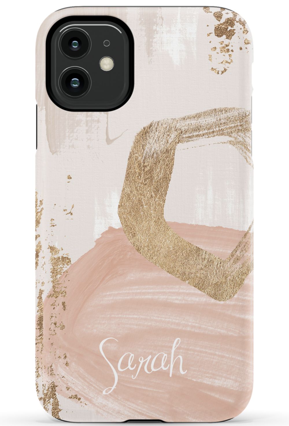 Blush & Gold Personalized Phone Case