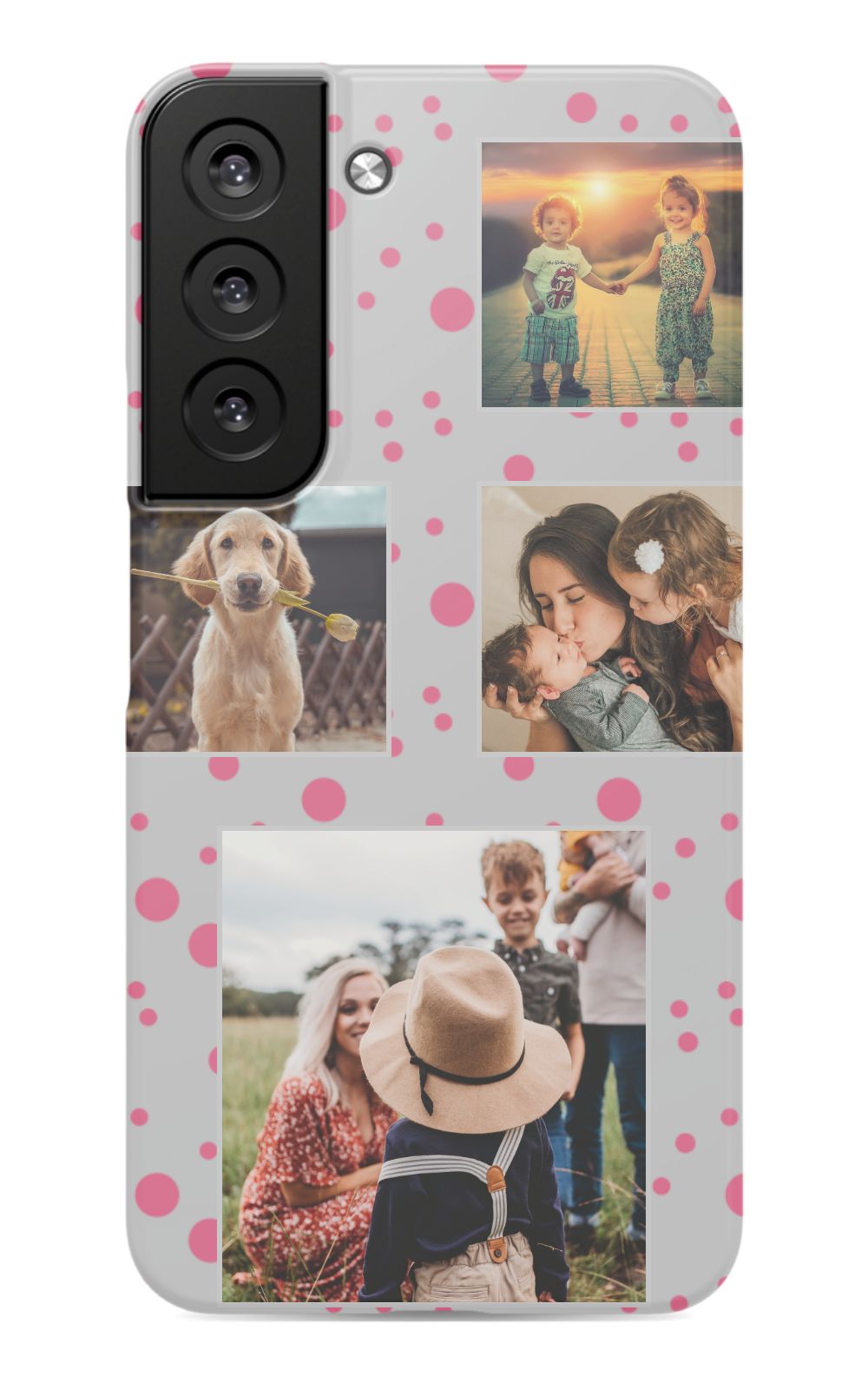 Personalized Gallery Polka Dot Phone Case