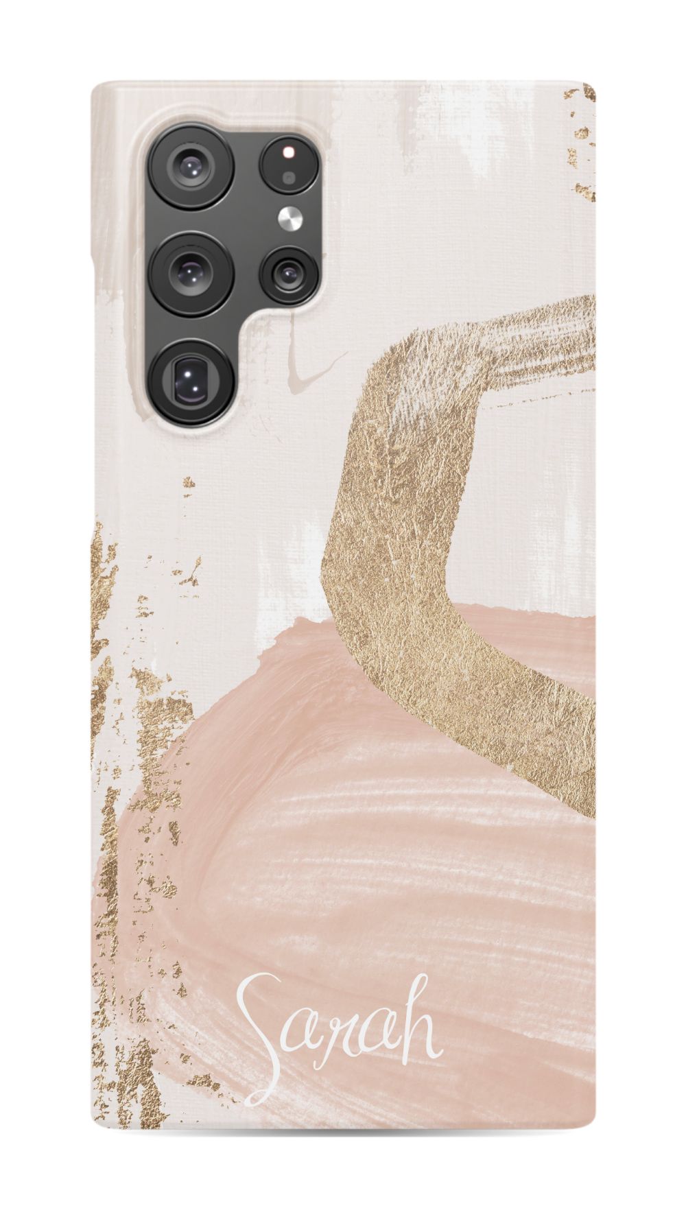 Blush & Gold Personalized Phone Case