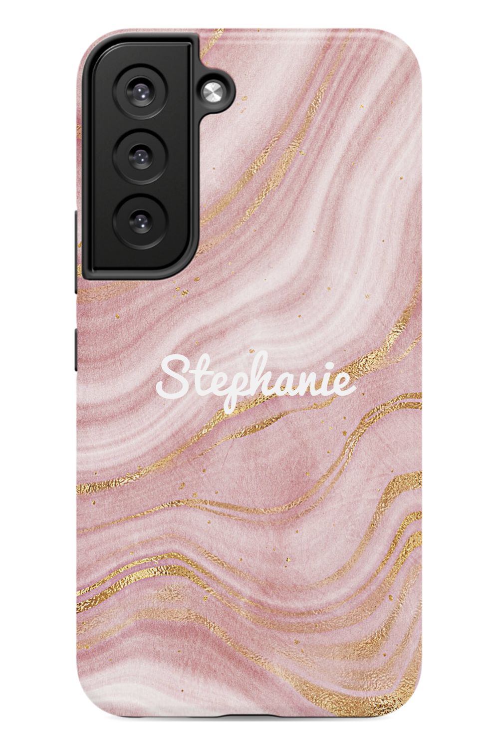 Personalized Pink Gold Emerald Phone Case