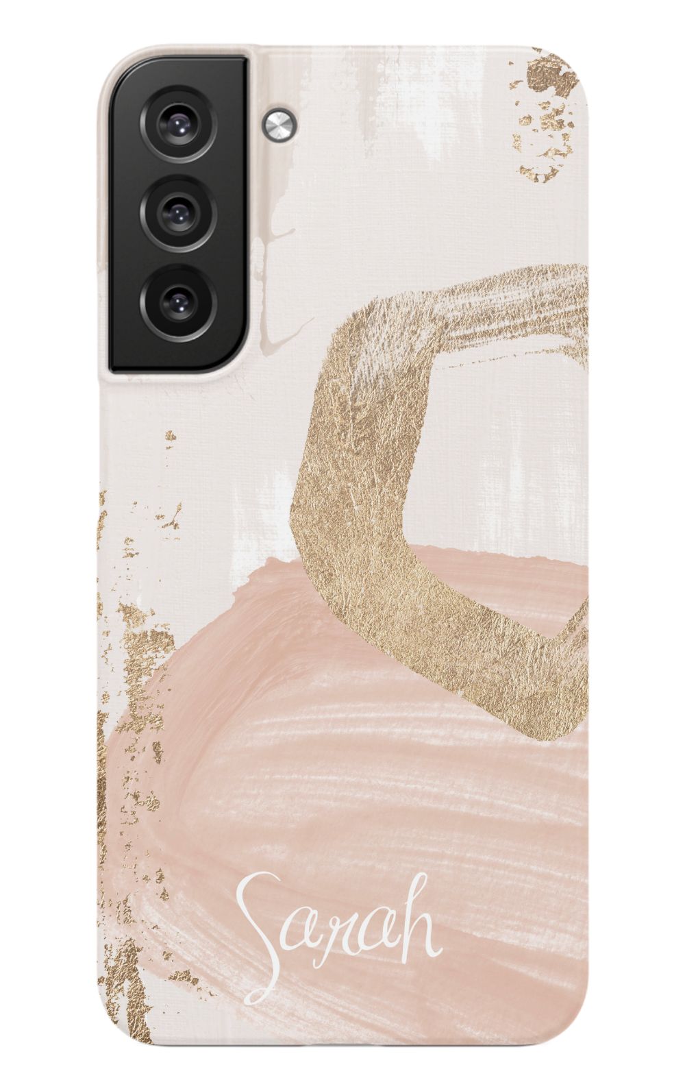 Blush & Gold Personalized Phone Case