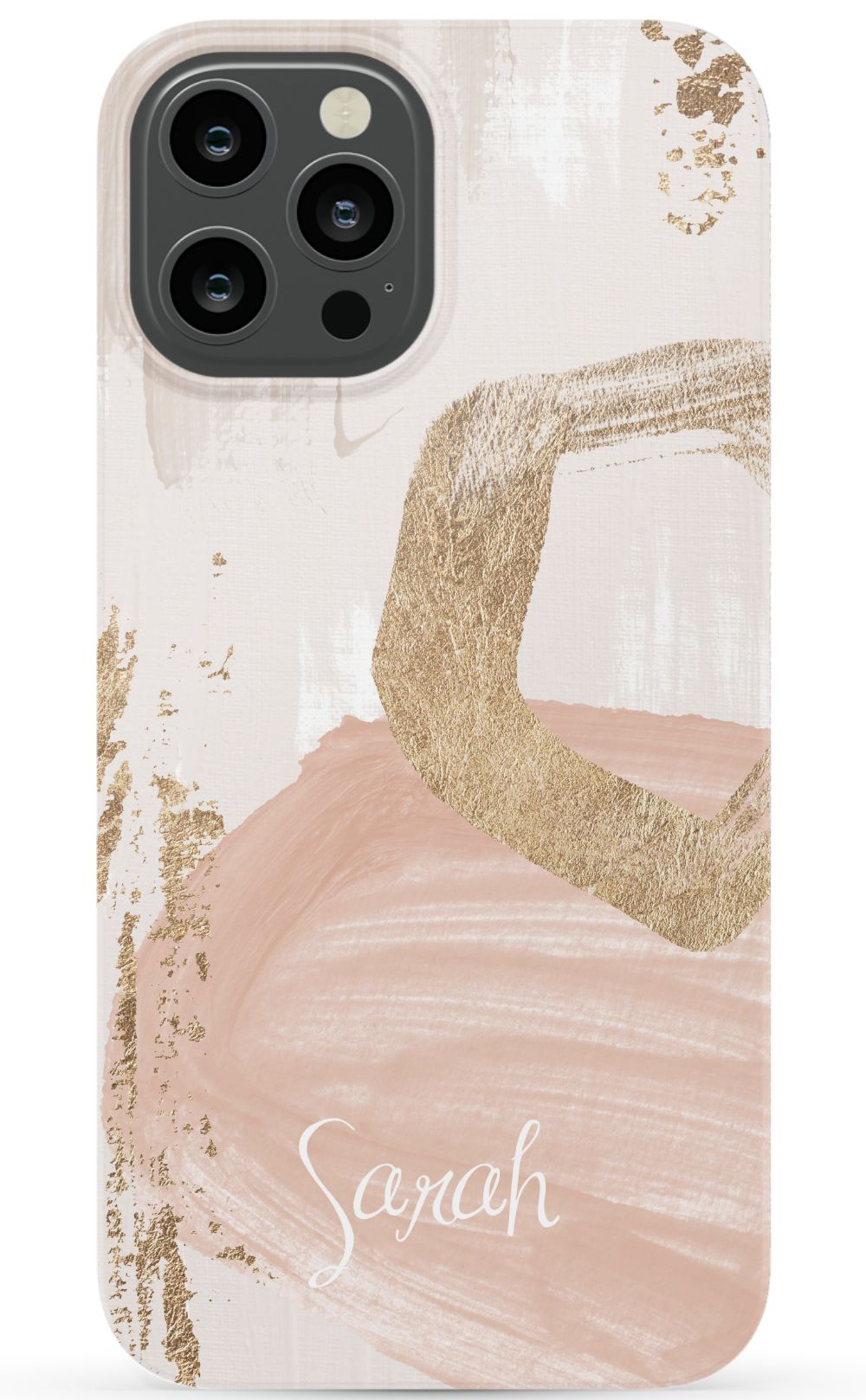 Blush & Gold Personalized Phone Case