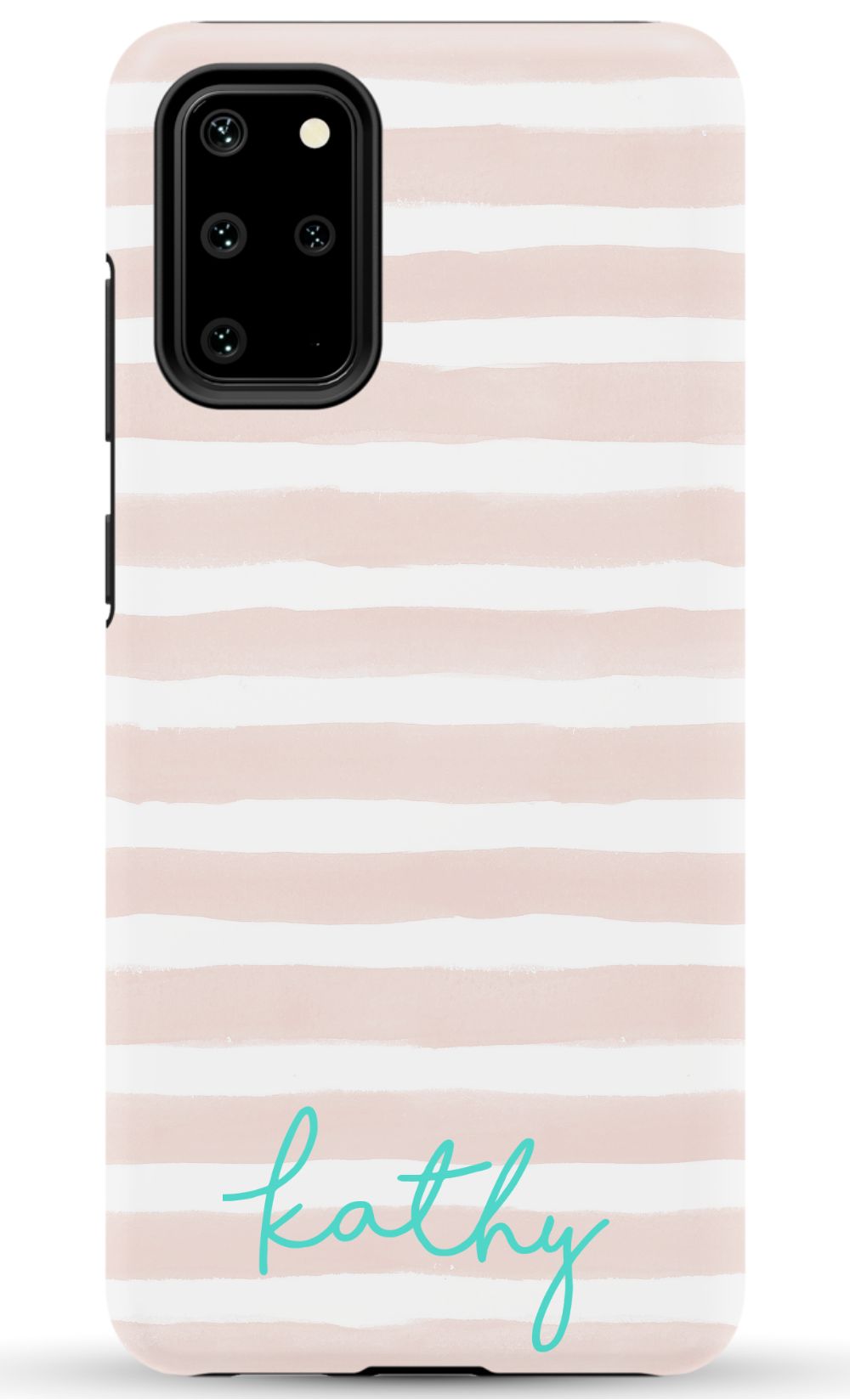 Personalized Pink Watercolor Phone Case