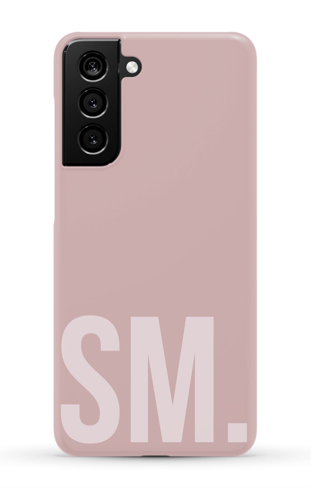 Nude Pink Personalized Monogram Phone Case