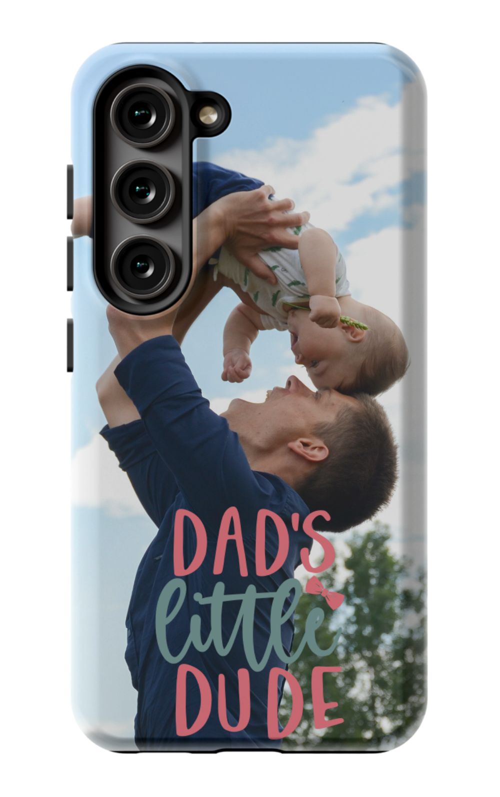 Dad's Little Dude Phone Case