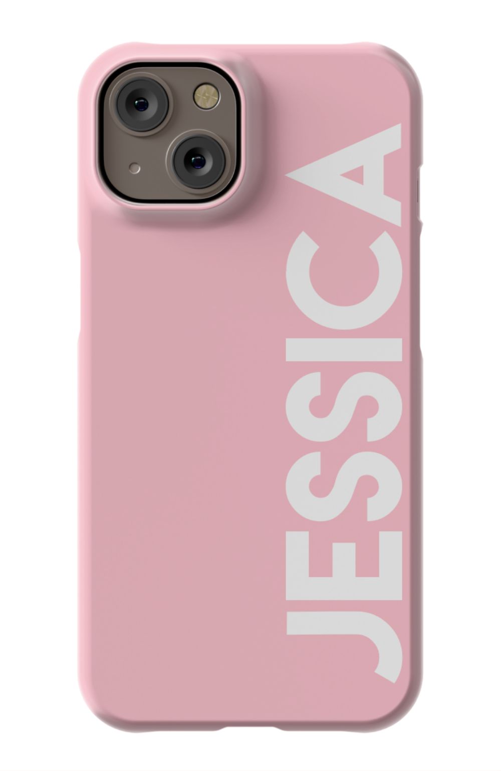 Personalized Solid Pink Phone Case