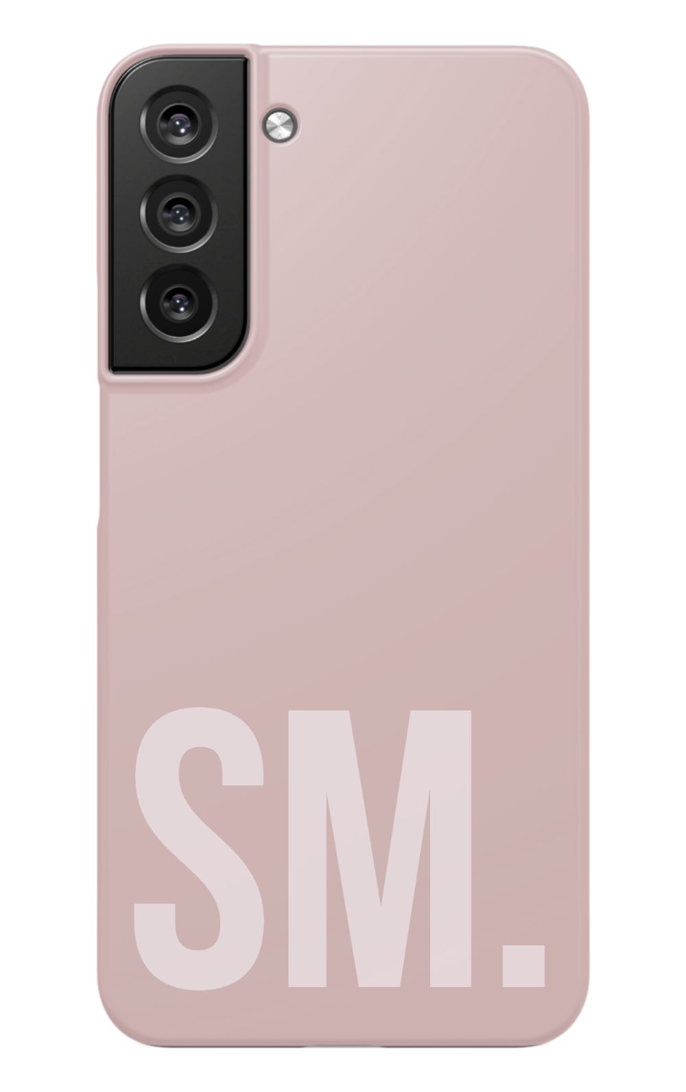 Nude Pink Personalized Monogram Phone Case