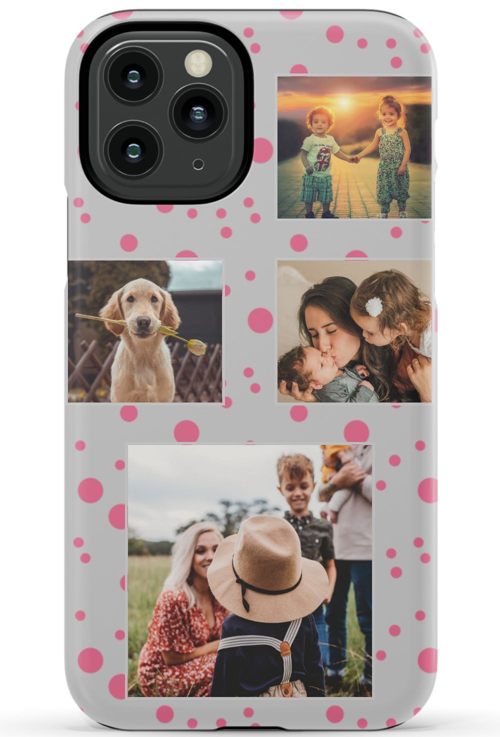 Personalized Gallery Polka Dot Phone Case