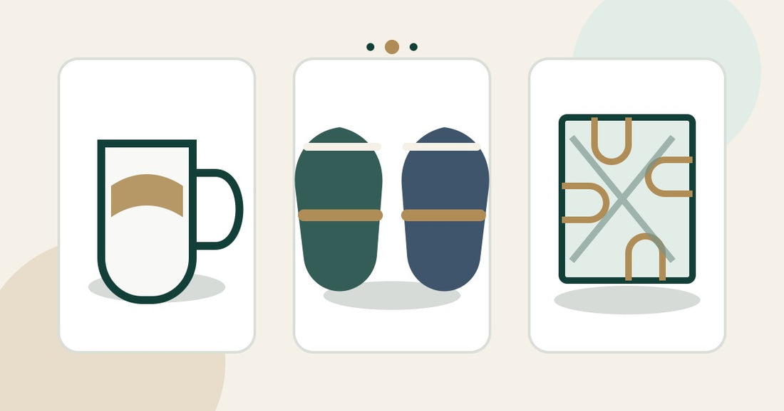 Personalized gifts for an uncle with a custom mug, photo socks, and photo puzzle.