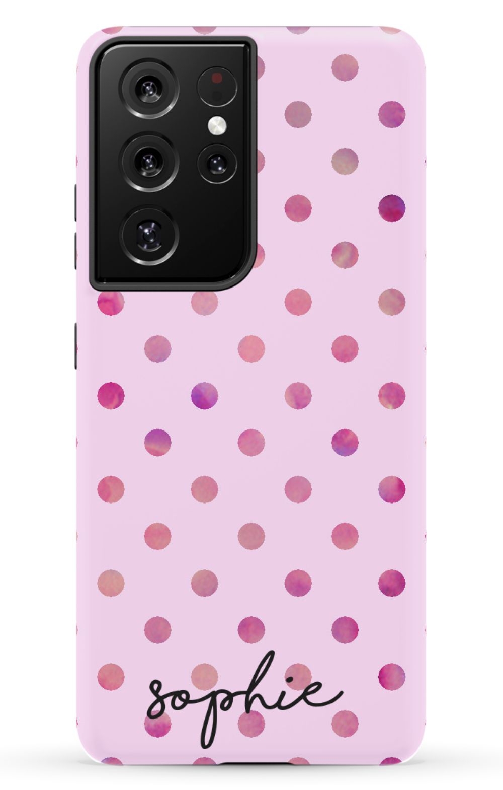 Personalized Colorful Polka Phone Case