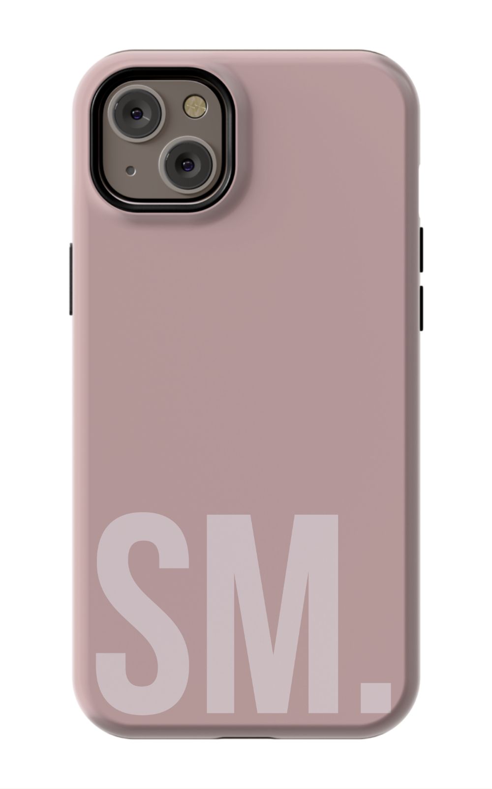 Nude Pink Personalized Monogram Phone Case