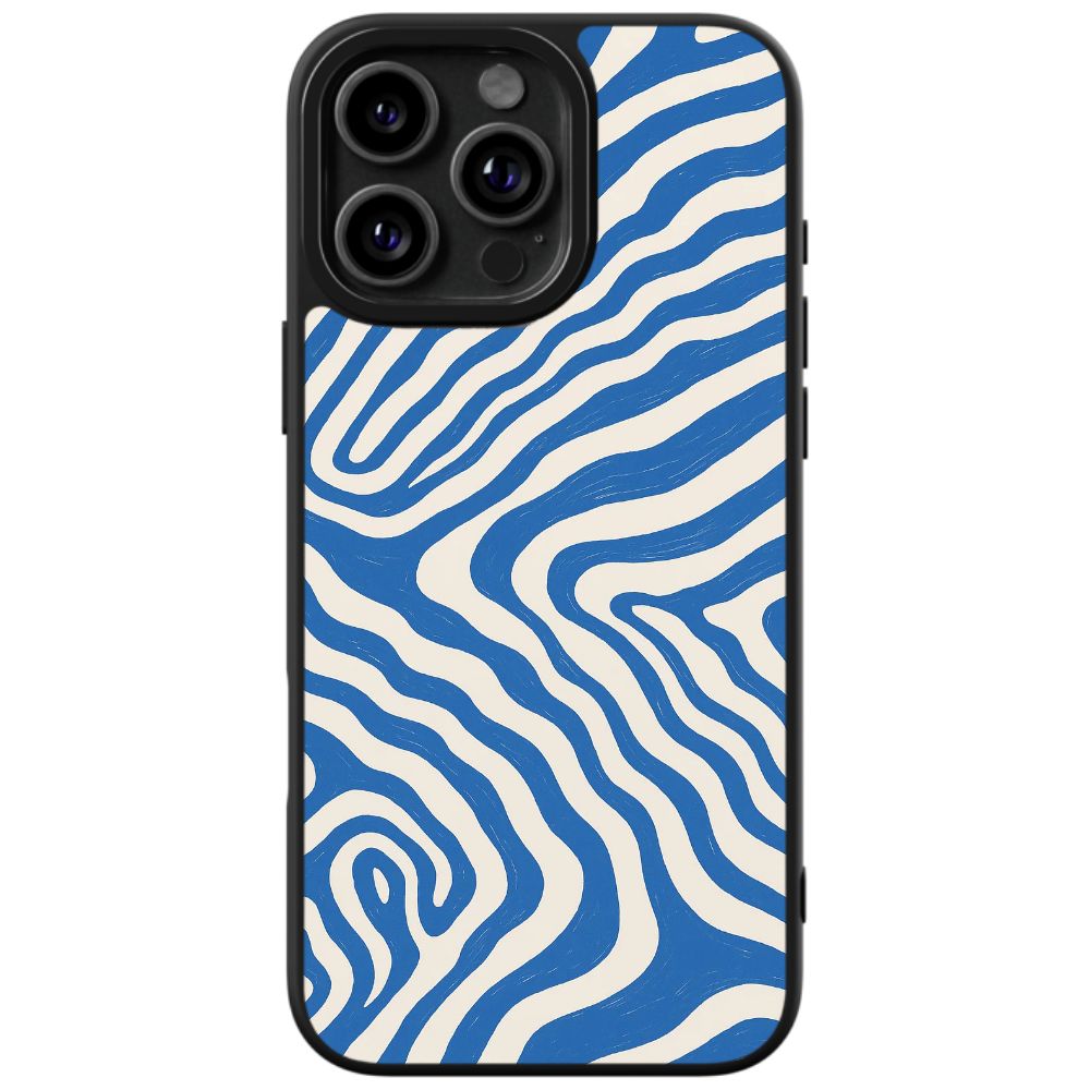 Blue Wave Aesthetic Phone Case