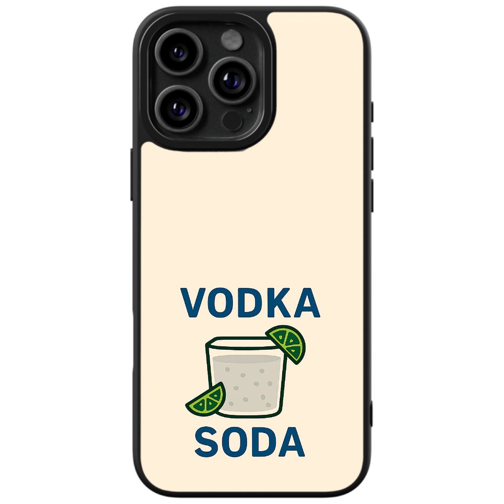 Cool Vodka Soda Design Phone Case
