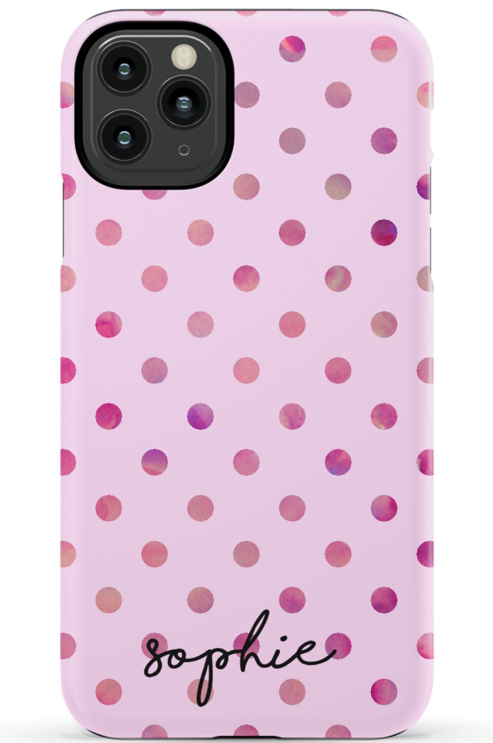 Personalized Colorful Polka Phone Case