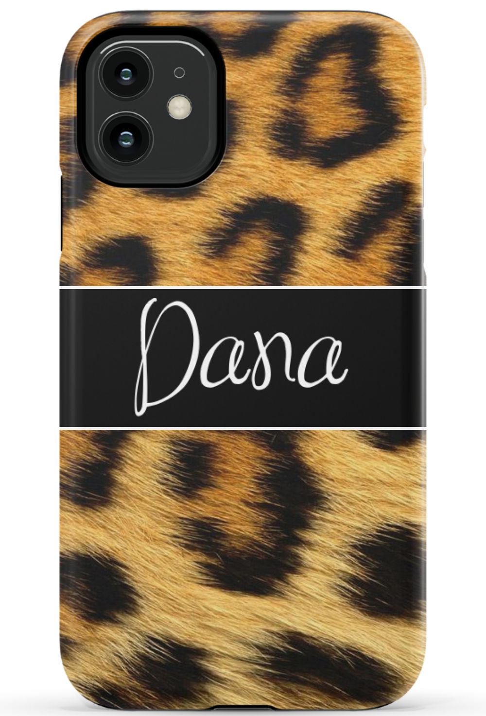 Personalized Leopard Fur Phone Case