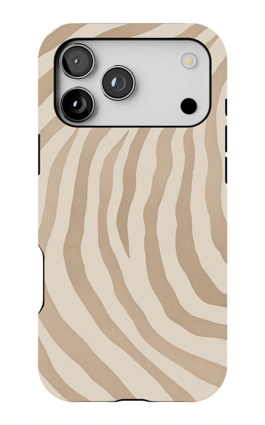 Chic Zebra Print Phone Case