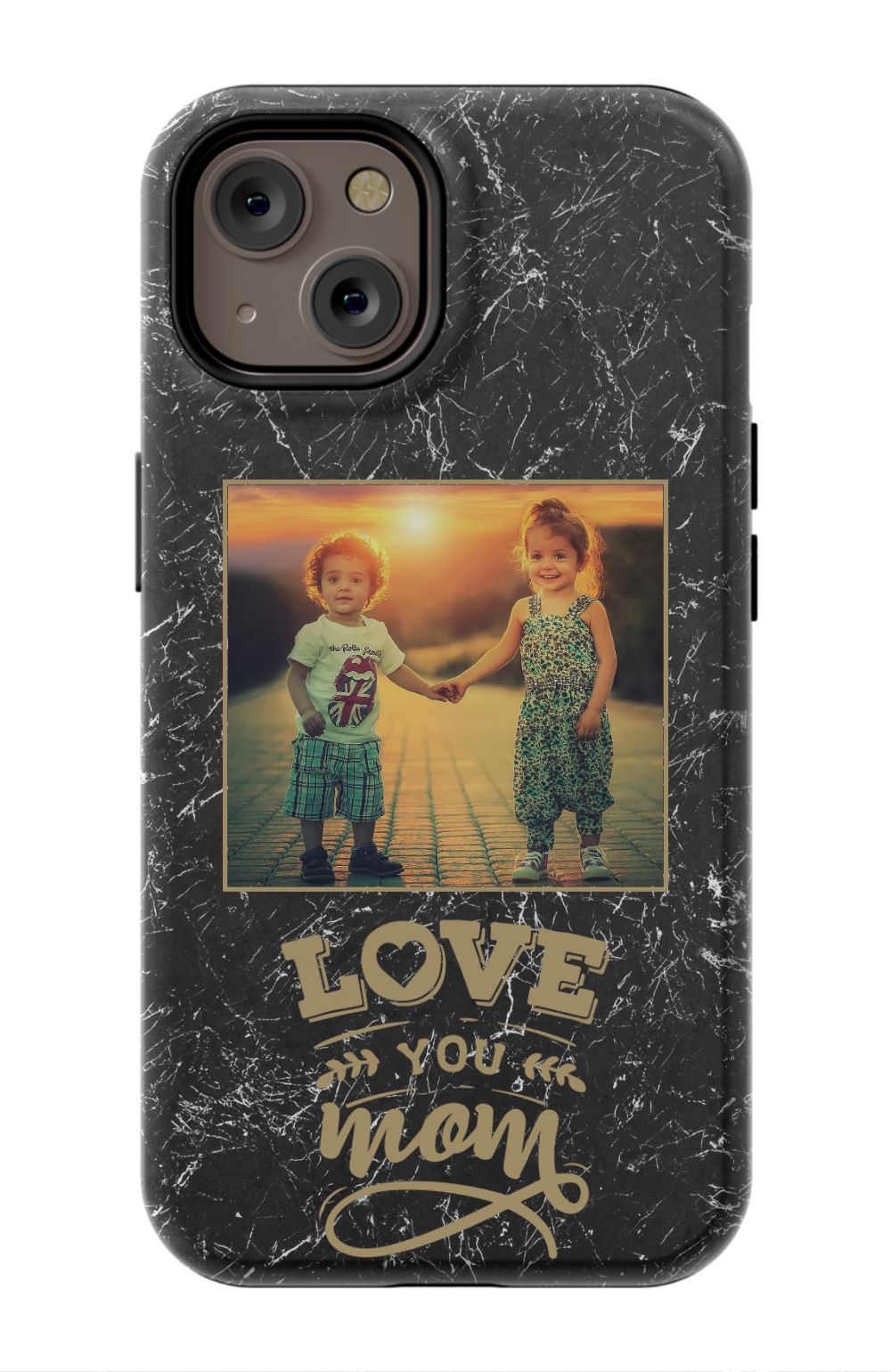 Love You Mom Photo Phone Case