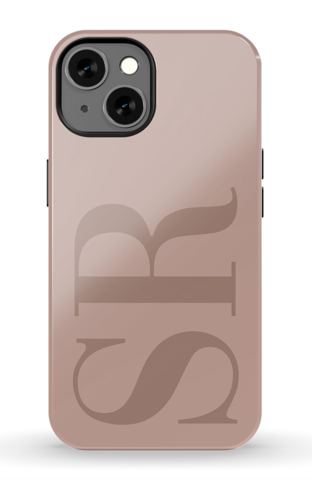 Custom Initials Personalized Nude Phone Case