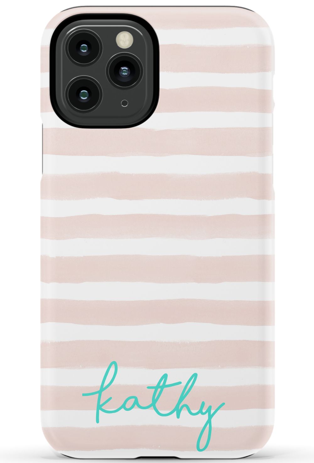 Personalized Pink Watercolor Phone Case